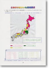 日本のやまのいもの栽培面積